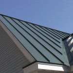 Painted Metal Roofing Business Eaves
